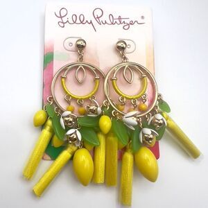 Lemon grove Tassel Earrings
